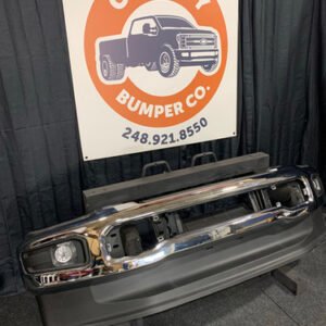 2023 to 2027 Chrome Ford f250 f350 front bumper fog no sensor