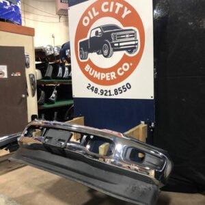 23-26 Ford f250 f350 chrome front bumper with fog holes OEM