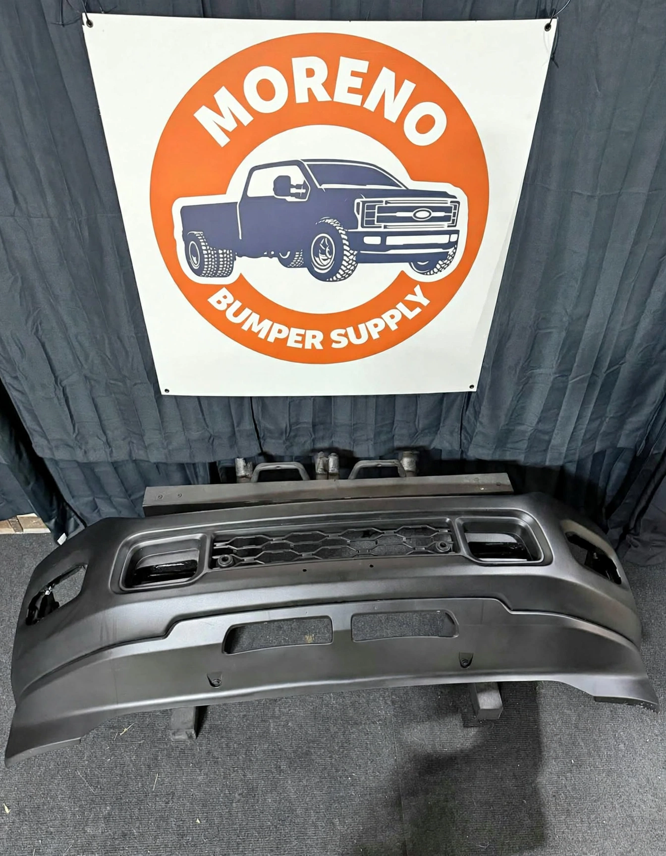 2019-24 Ram flat Black painted 2500hd 3500hd front bumper OEM