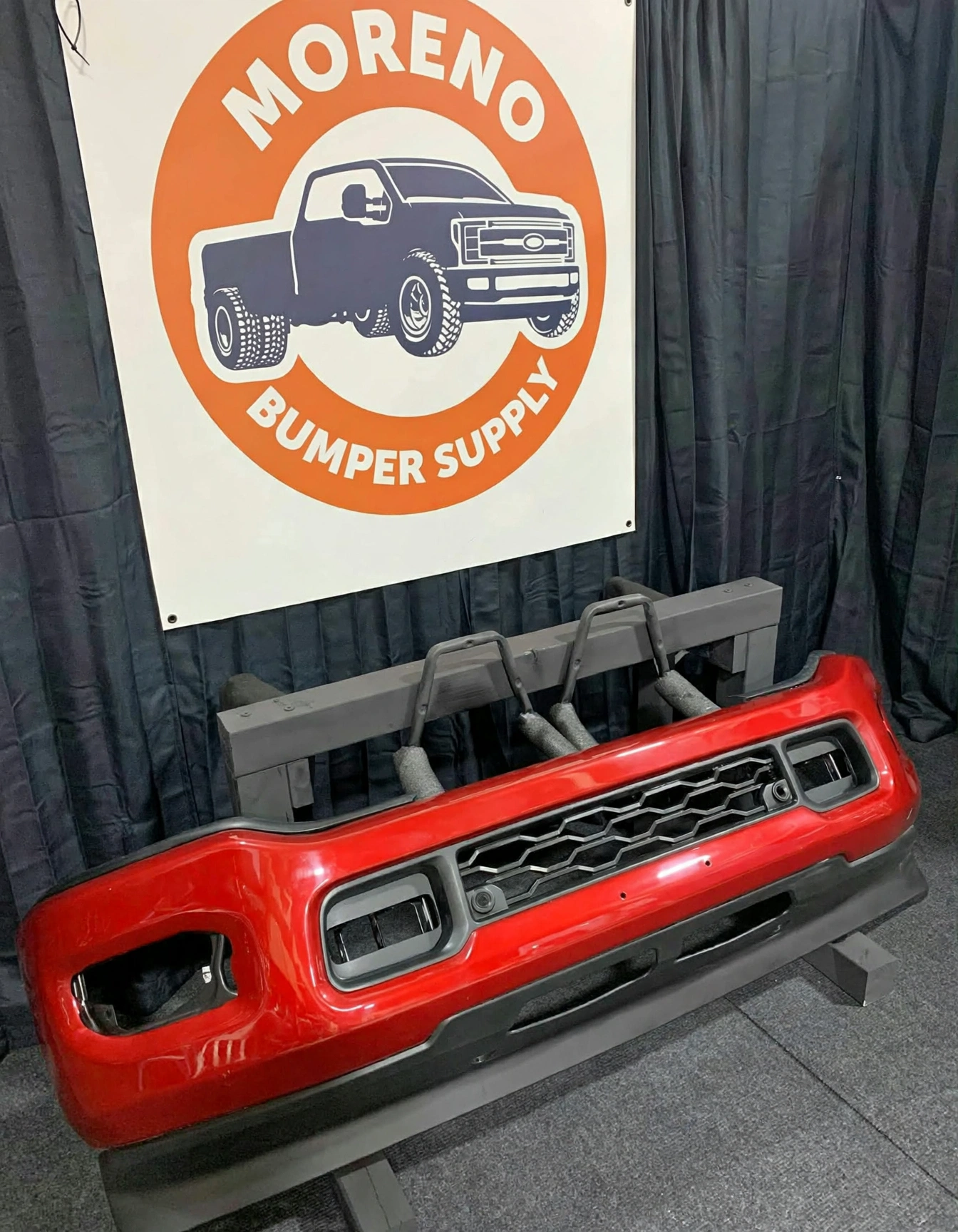 Molten Red Ram front bumper 2500hd 3500hd 2019-2026