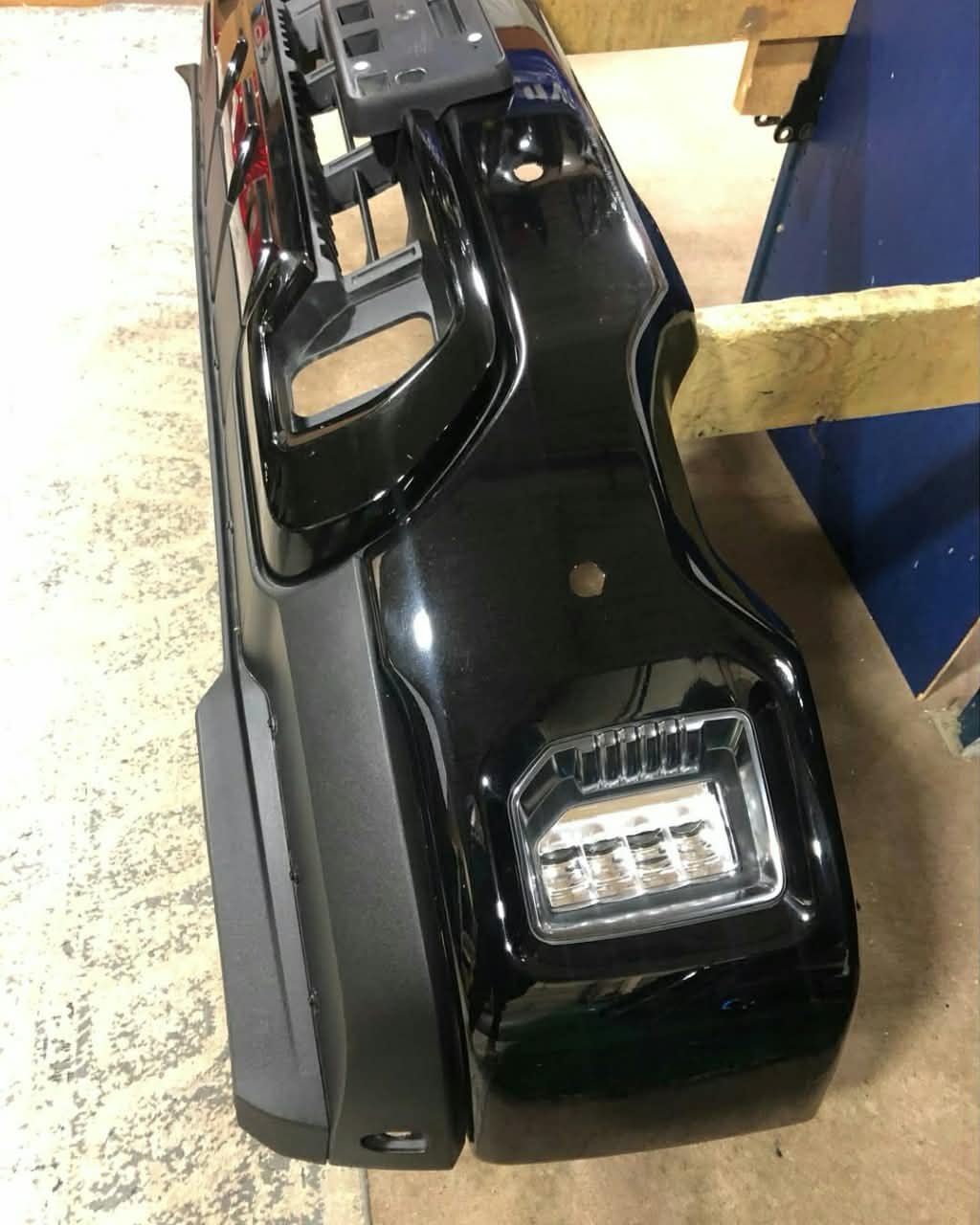 Gmc Sierra denali front bumper 2500hd 3500hd for 2020 2021 2022 2023 Black - Image 3