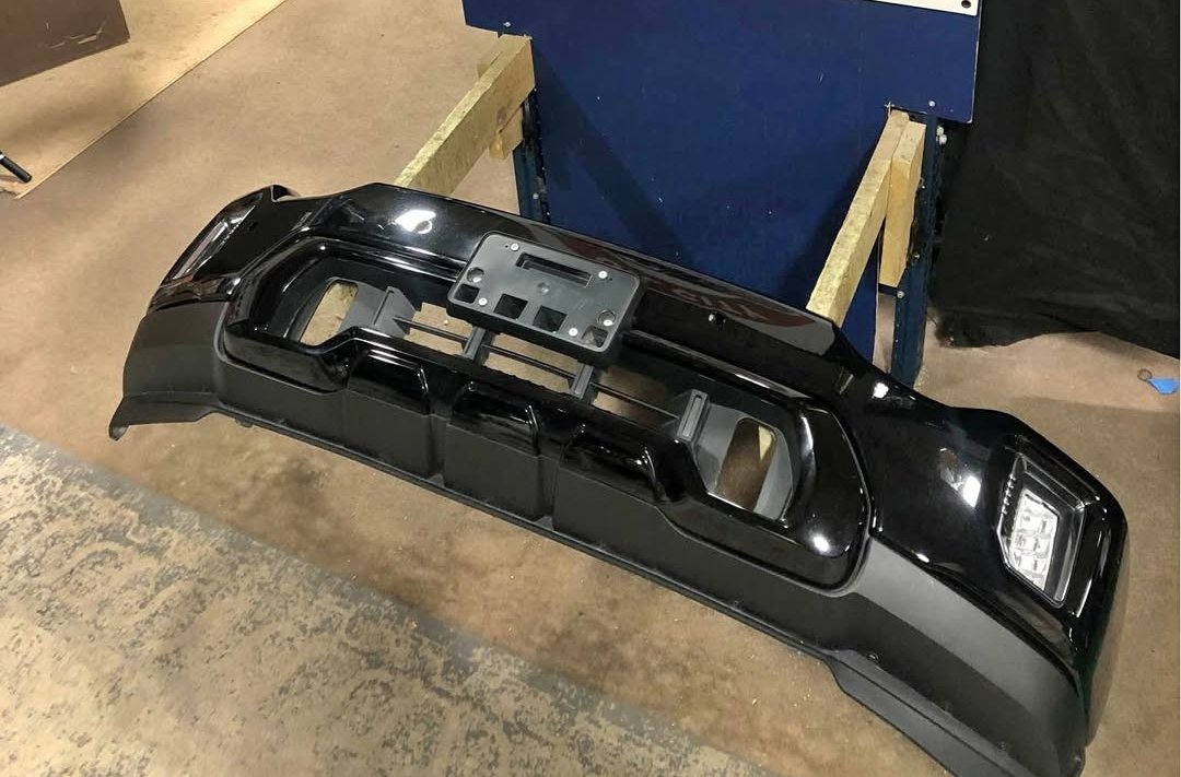 Gmc Sierra denali front bumper 2500hd 3500hd for 2020 2021 2022 2023 Black