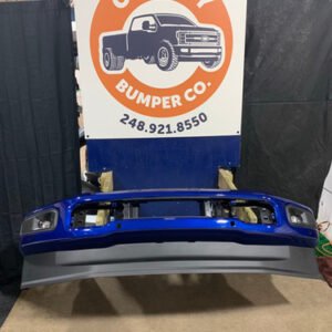 Argon Blue 2023 to 2027 Ford F250 F350 Super Duty painted front Bumper
