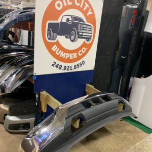 Chrome 2021 2022 2023 Ford f150 front bumper OEM assembly w fog