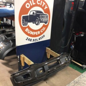 Darkened Bronze 2023-2026 Ford F250 F350 front bumper OEM with sensor