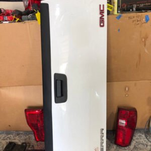 Rust free gmc chevy tailgate 2007 to 2014 summit white